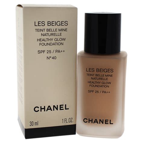 chanel foundation spf